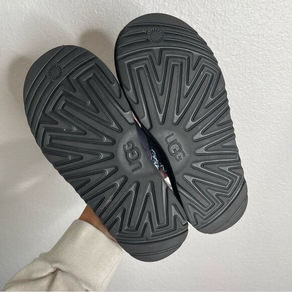 UGG Slippers Tasman Slip On Blue Gray Shoes Size 6 - Picture 3 of 5